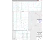 Pierce County, ND <br /> Wall Map <br /> Premium Style 2025 Map