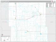 Rolette County, ND <br /> Wall Map <br /> Premium Style 2025 Map