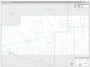 Slope County, ND <br /> Wall Map <br /> Premium Style 2025 Map