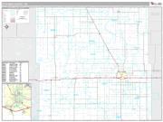 Stutsman County, ND <br /> Wall Map <br /> Premium Style 2025 Map
