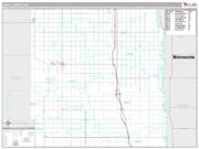 Traill County, ND <br /> Wall Map <br /> Premium Style 2025 Map