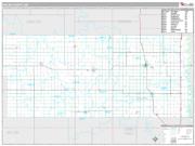 Walsh County, ND <br /> Wall Map <br /> Premium Style 2025 Map