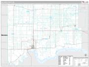 Williams County, ND <br /> Wall Map <br /> Premium Style 2025 Map