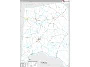 Adams County, OH <br /> Wall Map <br /> Premium Style 2025 Map