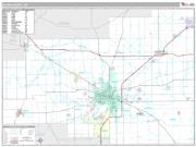 Allen County, OH <br /> Wall Map <br /> Premium Style 2025 Map