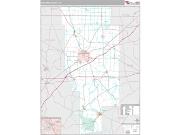 Ashland County, OH <br /> Wall Map <br /> Premium Style 2025 Map
