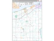 Ashtabula County, OH <br /> Wall Map <br /> Premium Style 2025 Map