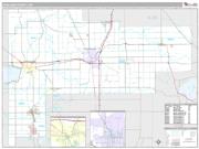 Auglaize County, OH <br /> Wall Map <br /> Premium Style 2025 Map