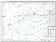 Belmont County, OH <br /> Wall Map <br /> Premium Style 2025 Map
