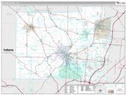 Butler County, OH <br /> Wall Map <br /> Premium Style 2025 Map