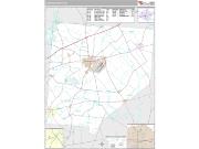 Clinton County, OH <br /> Wall Map <br /> Premium Style 2025 Map