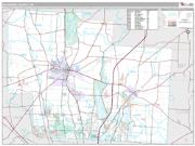 Delaware County, OH <br /> Wall Map <br /> Premium Style 2025 Map