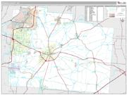 Greene County, OH <br /> Wall Map <br /> Premium Style 2025 Map