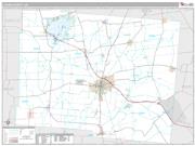 Logan County, OH <br /> Wall Map <br /> Premium Style 2025 Map