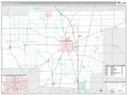 Marion County, OH <br /> Wall Map <br /> Premium Style 2025 Map