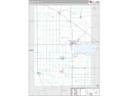 Mercer County, OH <br /> Wall Map <br /> Premium Style 2025 Map
