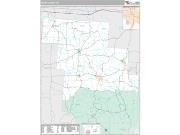Perry County, OH <br /> Wall Map <br /> Premium Style 2025 Map