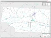 Pike County, OH <br /> Wall Map <br /> Premium Style 2025 Map