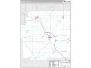 Wyandot County, OH <br /> Wall Map <br /> Premium Style 2025 Map