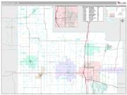 Carter County, OK <br /> Wall Map <br /> Premium Style 2025 Map