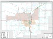 Comanche County, OK <br /> Wall Map <br /> Premium Style 2025 Map