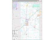 Grady County, OK <br /> Wall Map <br /> Premium Style 2025 Map