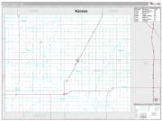 Grant County, OK <br /> Wall Map <br /> Premium Style 2025 Map