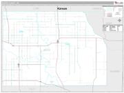 Harper County, OK <br /> Wall Map <br /> Premium Style 2025 Map