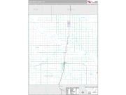 Kingfisher County, OK <br /> Wall Map <br /> Premium Style 2025 Map