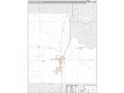 Logan County, OK <br /> Wall Map <br /> Premium Style 2025 Map