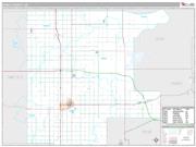 Noble County, OK <br /> Wall Map <br /> Premium Style 2025 Map