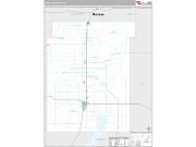 Nowata County, OK <br /> Wall Map <br /> Premium Style 2025 Map