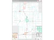 Okmulgee County, OK <br /> Wall Map <br /> Premium Style 2025 Map