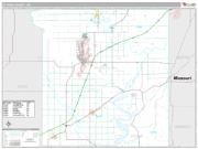 Ottawa County, OK <br /> Wall Map <br /> Premium Style 2025 Map