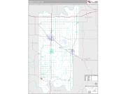 Seminole County, OK <br /> Wall Map <br /> Premium Style 2025 Map