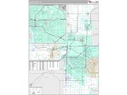 Tulsa County, OK <br /> Wall Map <br /> Premium Style 2025 Map