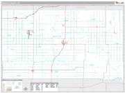 Washita County, OK <br /> Wall Map <br /> Premium Style 2025 Map