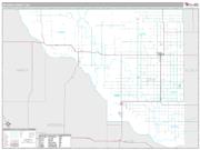 Woods County, OK <br /> Wall Map <br /> Premium Style 2025 Map