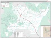 Baker County, OR <br /> Wall Map <br /> Premium Style 2025 Map