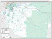 Clackamas County, OR <br /> Wall Map <br /> Premium Style 2025 Map
