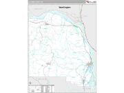 Columbia County, OR <br /> Wall Map <br /> Premium Style 2025 Map