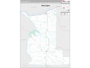 Gilliam County, OR <br /> Wall Map <br /> Premium Style 2025 Map