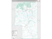 Harney County, OR <br /> Wall Map <br /> Premium Style 2025 Map