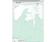 Hood River County, OR <br /> Wall Map <br /> Premium Style 2025 Map