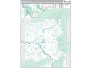 Jackson County, OR <br /> Wall Map <br /> Premium Style 2025 Map