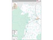 Josephine County, OR <br /> Wall Map <br /> Premium Style 2025 Map