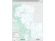 Lake County, OR <br /> Wall Map <br /> Premium Style 2025 Map