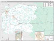 Linn County, OR <br /> Wall Map <br /> Premium Style 2025 Map
