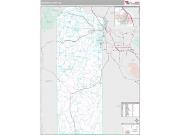 Malheur County, OR <br /> Wall Map <br /> Premium Style 2025 Map