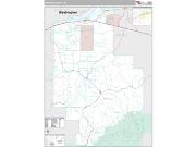Morrow County, OR <br /> Wall Map <br /> Premium Style 2025 Map